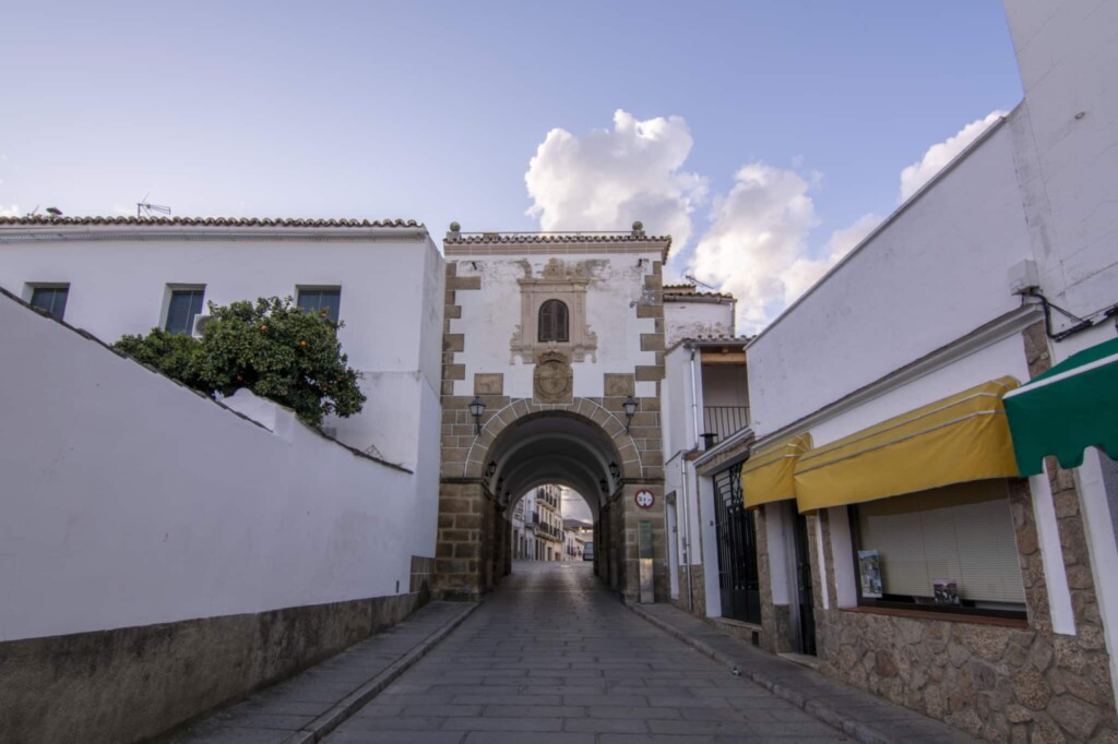 Pueblo de Alcántara en Cáceres